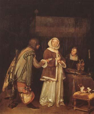 TERBORCH, Gerard The Letter (mk08)